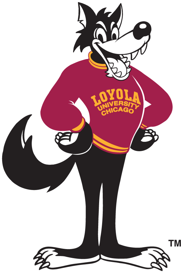 Loyola Ramblers 1994-2000 Secondary Logo v2 iron on transfers for T-shirts